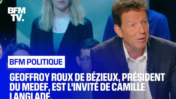 "On est le pays qui passe le plus de temps à la retraite", Geoffroy Roux de Bézieux