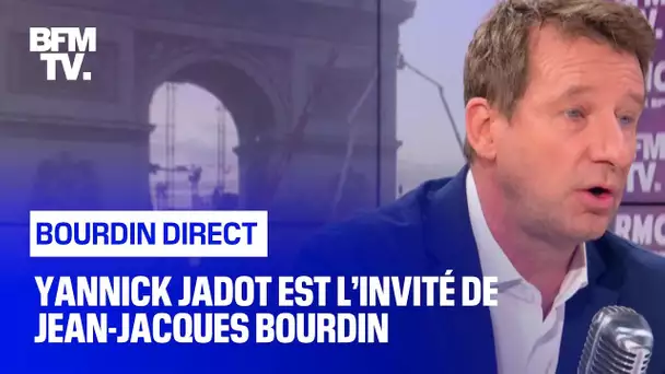 Yannick Jadot face à Jean-Jacques Bourdin en direct