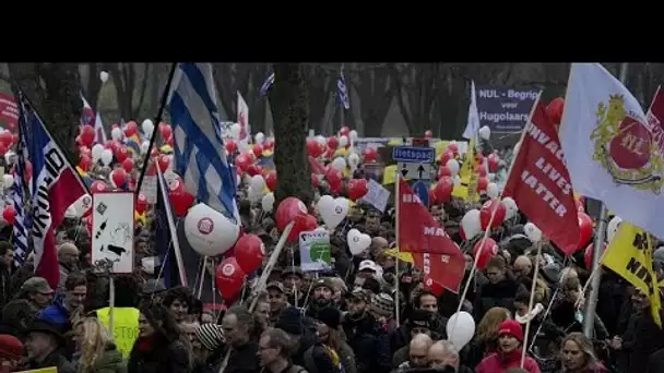 Covid-19 : nouveau samedi de manifestations en Europe