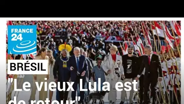 Investiture au Brésil: "Le vieux Lula est de retour" • FRANCE 24