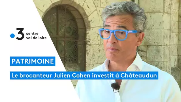 Julien Cohen, le brocanteur le plus connu de France, a décidé d'investir à Châteaudun