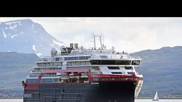 Covid-19 : un navire de croisière immobilisé en Norvège