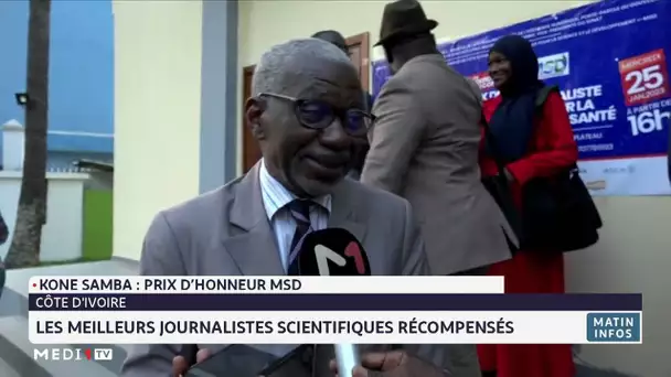 Côte d´Ivoire : les meilleurs journalistes scientifiques récompensés