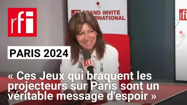 Anne Hidalgo: «Ces Jeux qui braquent les projecteurs sur Paris sont un véritable message d'espoir»