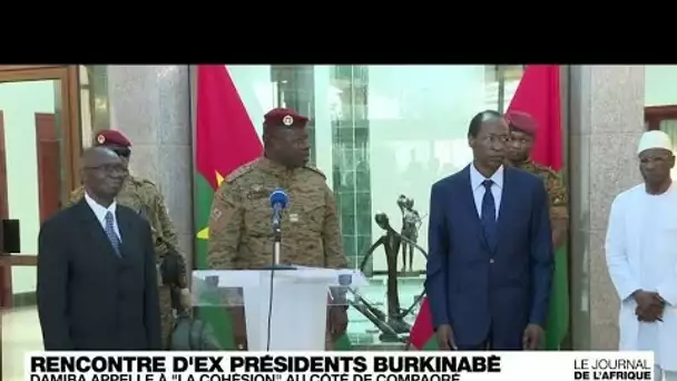 Rencontre d'ex présidents burkinabè, Damiba appelle à la cohésion au côté de Compaoré • FRANCE 24