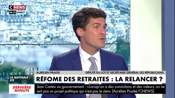 Aurélien Pradié sur les retraites : «Ce n’est pas le moment de remettre le feu au pays»