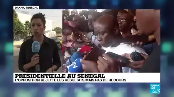 Présidentielle au Sénégal :l&#039;opposition rejette les résultats mais pas de recours