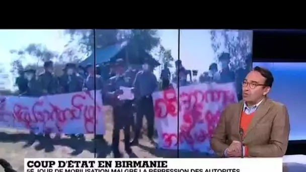 Birmanie : les manifestants toujours aussi nombreux malgré la répression