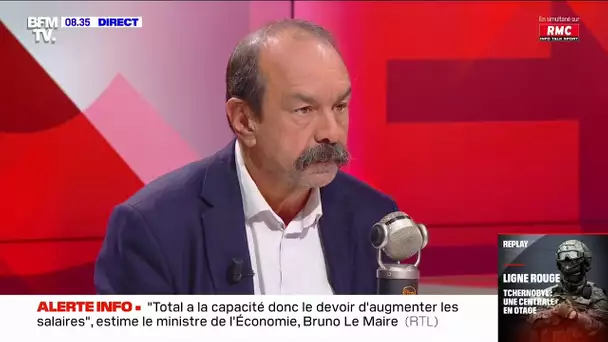 Martinez : "Ces réquisitions de salariés ont mis le feu au poudre"