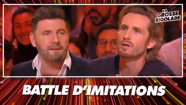 La battle d'imitations avec Gad Elmaleh, Philippe Lellouche, Philippe Lacheau