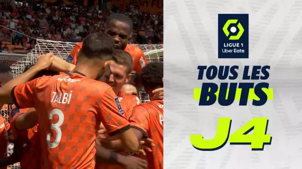 Tous les buts de la 4ème journée - Ligue 1 Uber Eats / 2022/2023