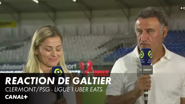 Réaction de Christophe Galtier - Clermont/PSG