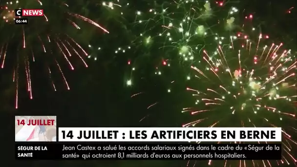 14 juillet : les artificiers en berne