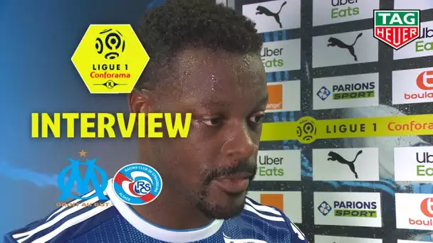 Interview de fin de match :Olympique de Marseille - RC Strasbourg Alsace ( 2-0 )  / 2019-20