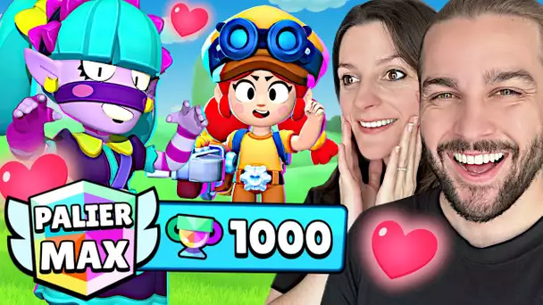 PALIER MAX AVEC LES BRAWLERS DE KIM SUR BRAWL STARS !