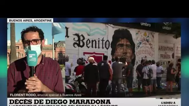 Mort de Maradona : l'Argentine rend hommage à son "gamin en or"