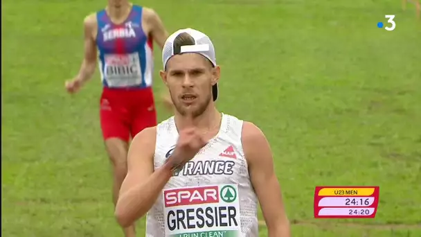 Euro de cross Espoirs : le Boulonnais Jimmy Gressier réalise le triplé