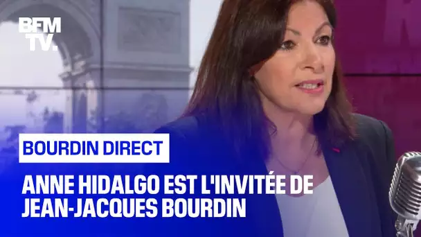 Anne Hidalgo face à Jean-Jacques Bourdin en direct