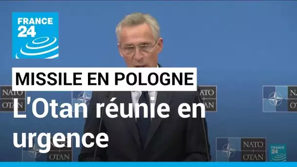 REPLAY - Jens Stoltenberg s'exprime lors de la réunion extraordinaire de l'Otan • FRANCE 24