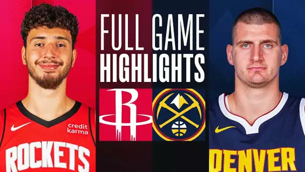 ROCKETS at NUGGETS | FULL GAME HIGHLIGHTS | November 29, 2023