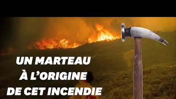 Un marteau a causé le plus grand feu de l'histoire de la Californie