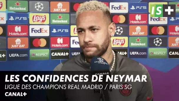 Neymar se confie à Olivier Tallaron - Ligue des Champions Real Madrid / Paris SG