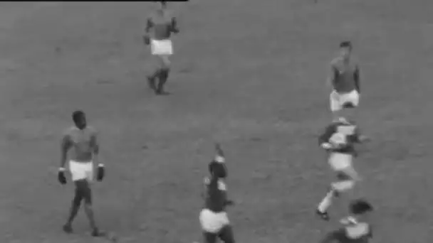 Match de coupe de France de football 1970  : Saint Etienne / Grenoble - Archive vidéo INA