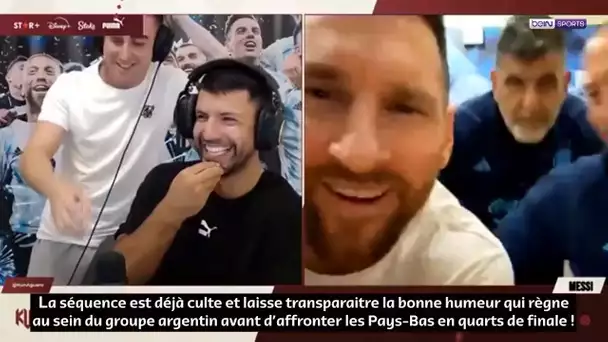 Messi s'invite sur la chaîne Twitch d'Aguero !