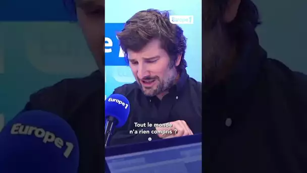 Gaspard Proust : "Emmanuel Macron est un confrère de la blague" #shorts #radio #humour