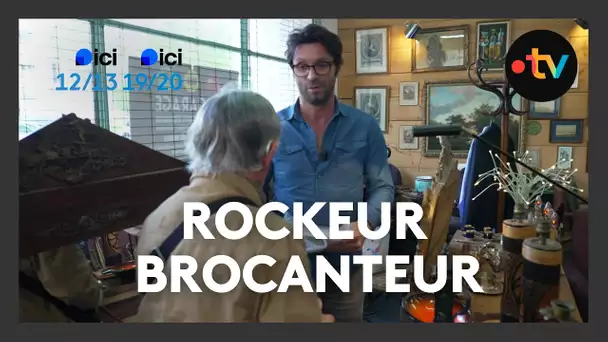 Le musicien de Blankass Johan Ledoux est devenu brocanteur