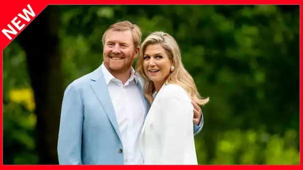 ✅  Willem-Alexander et Maxima des Pays-Bas s'excusent après un cliché polémique