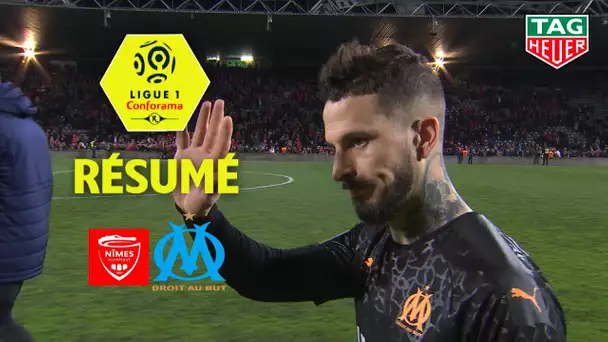 Nîmes Olympique - Olympique de Marseille ( 2-3 ) - Résumé - (NIMES - OM) / 2019-20