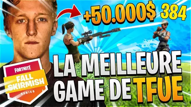 LA MEILLEURE GAME de TFUE en TOURNOI = IL GAGNE 50 000 $ GRÂCE À ÇA ► Skirmish Fortnite Saison 6