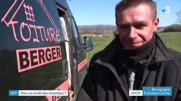 Le BTP presque totalement à l'arrêt en Bourgogne-Franche-Comté