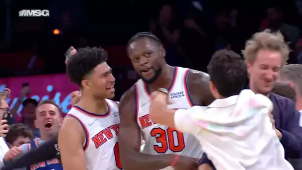 Julius Randle CALLS GAME on Game Winner for Knicks! 🙌