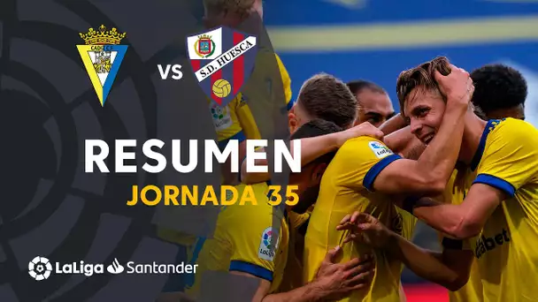 Resumen de Cádiz CF vs SD Huesca (2-1)