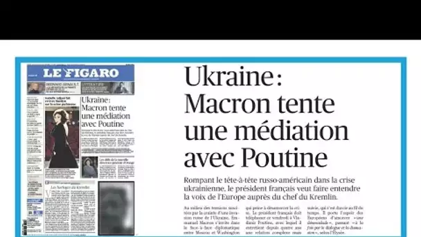 Ukraine : "Macron tente une médiation avec Poutine" • FRANCE 24