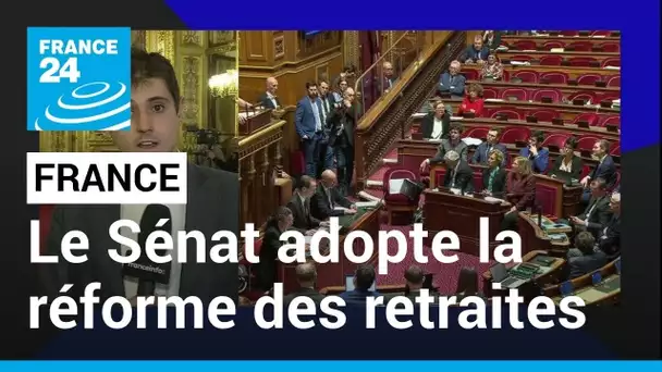 Le Sénat adopte la réforme des retraites avant une semaine décisive • FRANCE 24