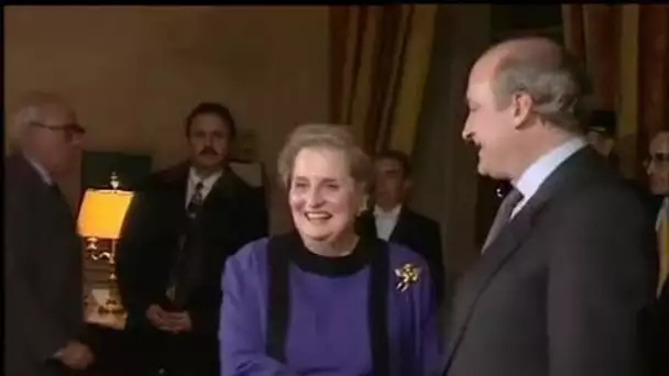 M. Albright / Védrine / Irak