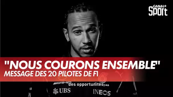 Le message des 20 pilotes contre le racisme