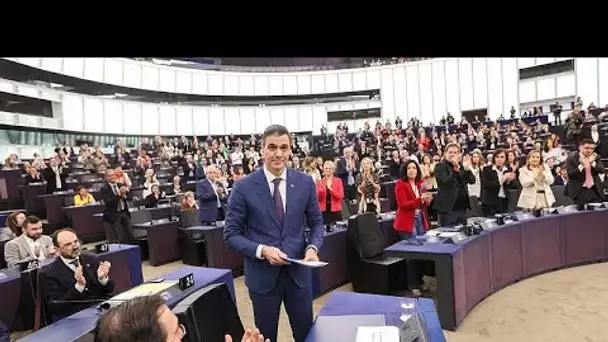 Le Premier ministre espagnol s'en prend à la droite lors d'un débat houleux au Parlement européen