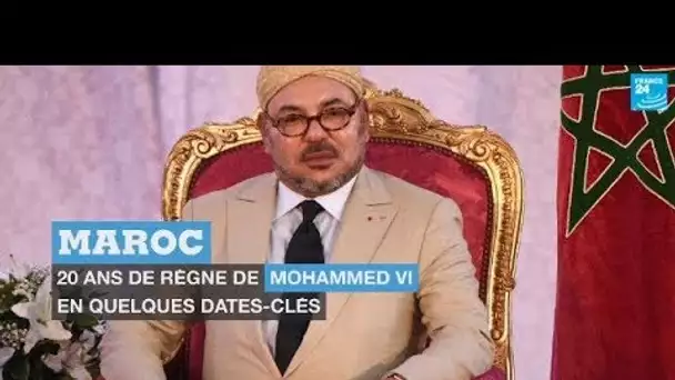 Maroc : 20 ans de règne de Mohammed VI en quelques dates-clés