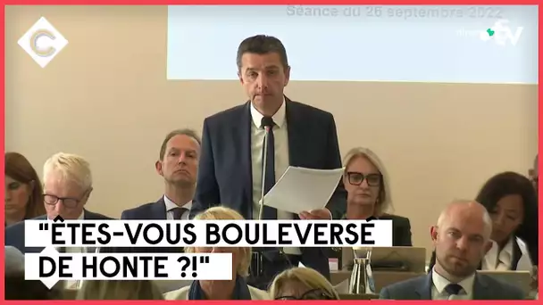 Sextape à St-Étienne : zizanie à la mairie - Le 5/5 - C à vous - 27/09/2022