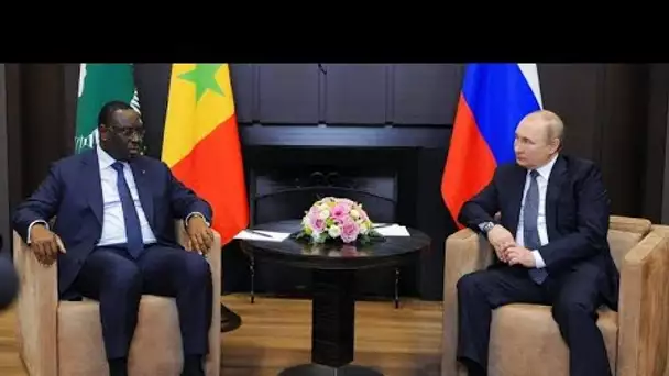 L'Afrique est "victime" du conflit en Ukraine, affirme Macky Sall à Poutine