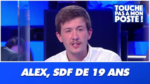 Alex, SDF de 19 ans, raconte son entretien d'embauche offert par Cyril Hanouna !