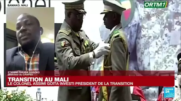 Assimi Goïta investi président de transition du Mali : va-t-on toujours vers des élections en 2022 ?