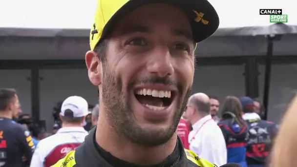 Réaction de Ricciardo