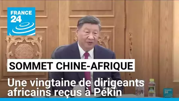 Sommet Chine-Afrique : une vingtaine de dirigeants africains reçus à Pékin • FRANCE 24