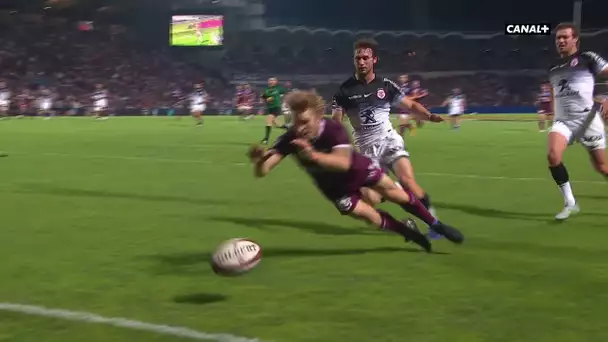 Top 14 - 1ère journée - Bordeaux / Toulouse : L'essai de Connor face à Toulouse