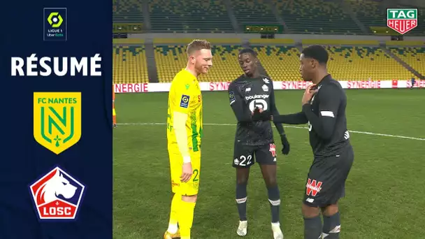 FC NANTES - LOSC LILLE (0 - 2) - Résumé - (FCN - LOSC) / 2020/2021